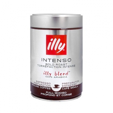 Illy Intenso tmavě pražená mletá káva 250g