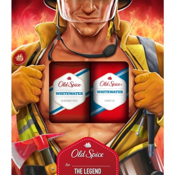 Old Spice Whaiwater Dárková Sada Pro Muže 2ks (deo stick a spg)