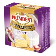 Président Camembert sýr s česnekem chlaz. 90g