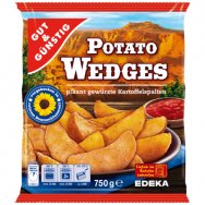 Edeka americké brambory 750g (Potato wedges) do trouby mraž. (německé)