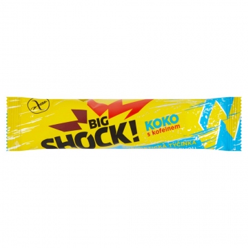 Big Shock tyčinka kokosová s kofeinem 55g