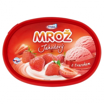 Prima Mrož jahodový 850ml