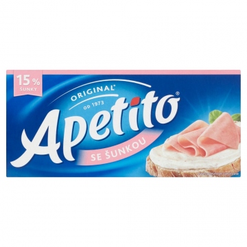 Apetito sýr tavený se šunkou (3ks) 150g