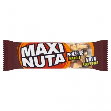 MAXI NUTA Ořechová tyčinka Pražené mandle 35g