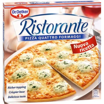 Dr. Oetker Ristorante Pizza Quatro formaggi 340g mražené