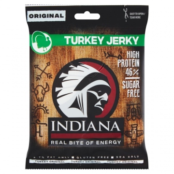 Indiana Jerky Krůtí Original 25g