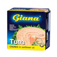 Giana Tuňák kousky ve slunečnicovém oleji 80g