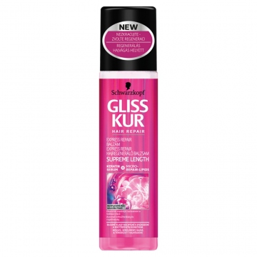 Balzám GLISS KUR expres Supreme Lenght 200 ml