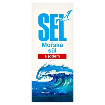 SEL Mořská sůl s jódem 500g