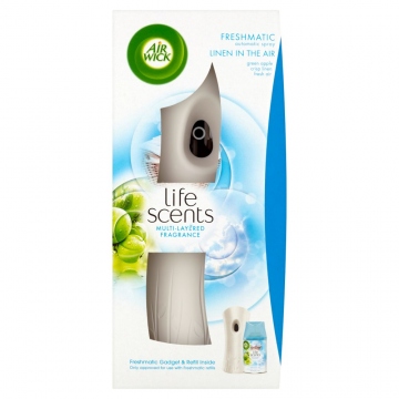 Air wick Osvěžovač komplet strojek náplň white flowers 250ML