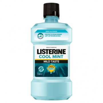 Listerine ústní voda Zero Mild Mint 250ml
