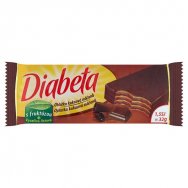 Diabeta oplatky celomáčené kakao 32g