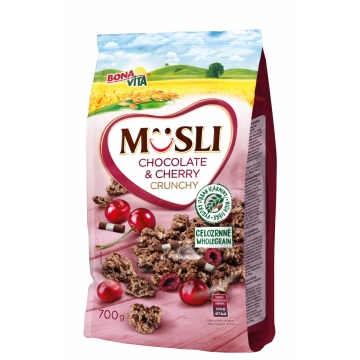 Bonavita Müsli Chocolate a Cherry 700g