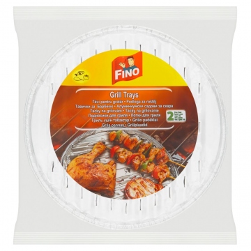 Fino Grilovací tácky kulaté 2ks, průměr 32cm