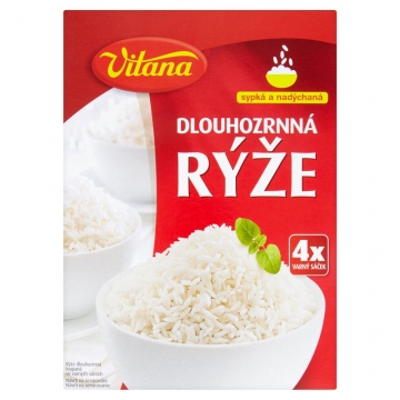 Vitana rýže dlouhozrnná ve VS 400g