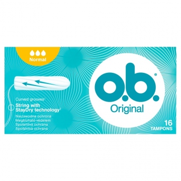 o.b. Original tampony normal, 16 ks