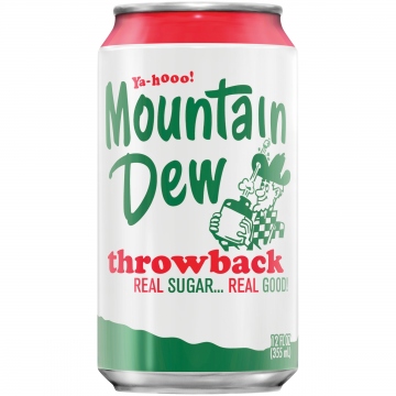 Mountain Dew Throwback 355ml