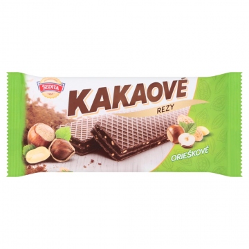 Sedita kakaové řezy s kousky oříšků 50g