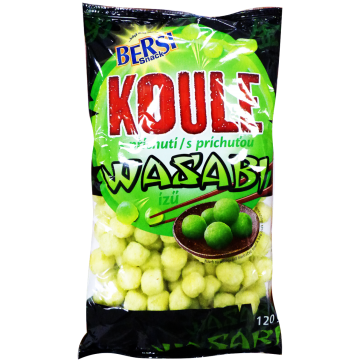 Bersi snack wasabi koule 120g
