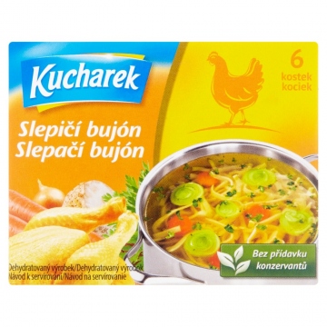 Kucharek bujón slepičí 80g 6+2 kostek