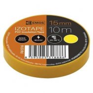 EMOS Elektroizolační PVC pásky , šířka 15 mm 10m Žlutá