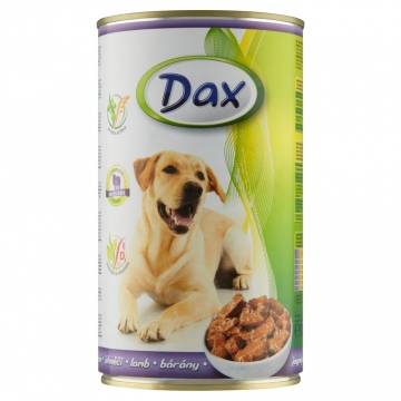 Dax konzerva pro psy jehněčí 1,24kg