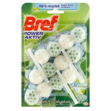 Bref Power Activ Pronature Mint Eucalyptus ( 3x50g) 150g