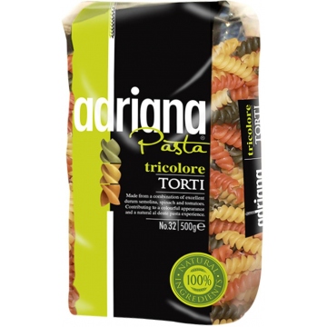 Adriana těstoviny semolinové vřetena torti barevné 500g