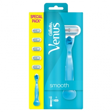 Gillette Venus holicí strojek + 5 hlavic