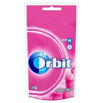 Orbit sáček Bubblemint 46 dražé 58g