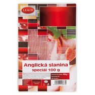 Le&Co Anglická slanina plátky 100g