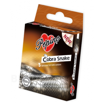 Pepino kondom cobra snake 3ks