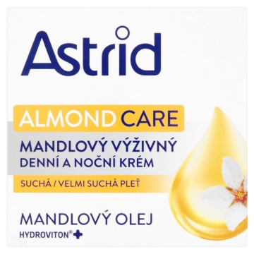 Astrid Almond Care mandlový výživný denní a noční krém 50ml