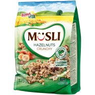 BonaVita Crunchy zapékané mysli lískový oříšek 375g