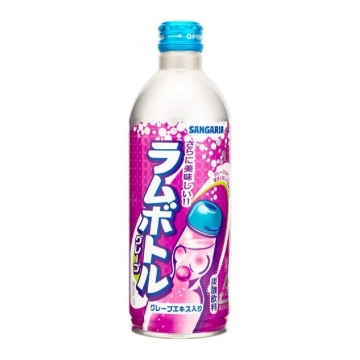Sangaria Ramune Soda Drink Hrozny 500ml plech JAP