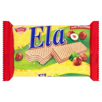 Ela Oplatky s lískoořechovou náplní a fruktózou 40g