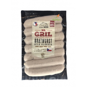 Bratwurst bílá grilovací klobása na grill 330g