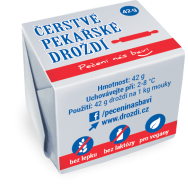 Droždí pekařské čerstvé 42g