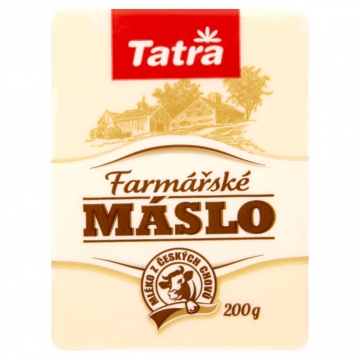 Tatra Farmářské máslo 84% 200g