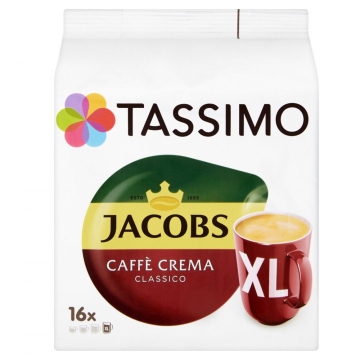 Tassimo Kapsle Café Crema XL Jacobs Krönung 16ks 132,8g