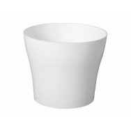 květináč Tulipán 13 cm Bílá