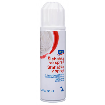 ARO Šlehačka ve spreji 17% 250ml chlaz.