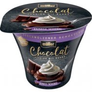 Müller - Chocolat Pudding Dunkle Schoko 180g