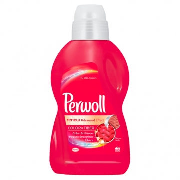 Perwoll Color & Fiber prací gel, 15 praní, 900 ml