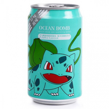 Pokémon Bulbasaur Ocean Bomb Jablko 330ml