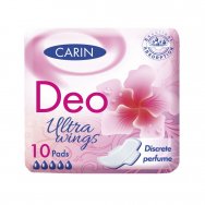 Carin vložky ultra wings deo 10ks