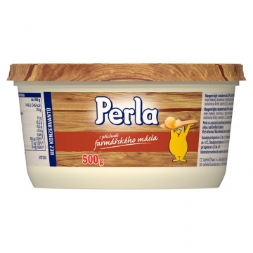 Perla S příchutí farmářského másla 500g