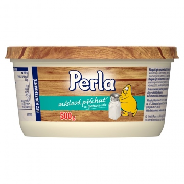 Perla máslová jemně slaná margarín chlaz. 500g