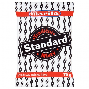 Marila Standard pražená mletá káva robusta 70g