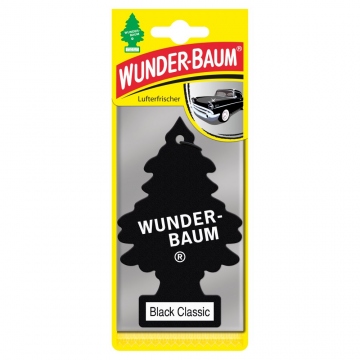 WUNDERBAUM Black classic vonný stromeček 5g 1ks - Vůně do auta
